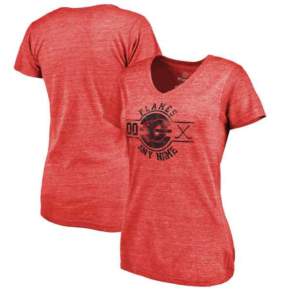 Women's Calgary Flames Fanatics Branded Personalized Insignia Tri Blend T-Shirt Red FengYun,We sell and wholesale Women's Calgary Flames Fanatics Branded Personalized Insignia Tri Blend T-Shirt Red FengYun on line form chian!